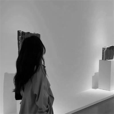 精选女生头像ins高级质感黑白