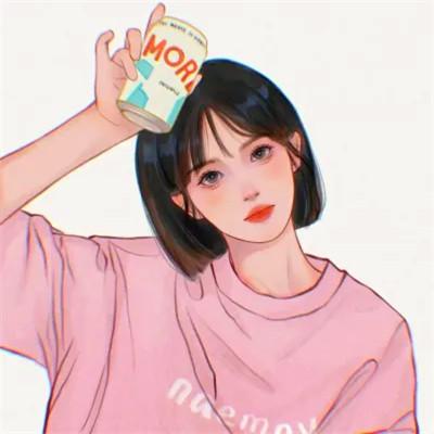 超火超好看的女生手绘头像图片