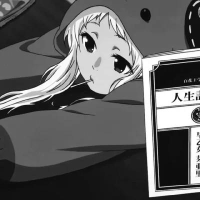 女头像ins风漫画黑白