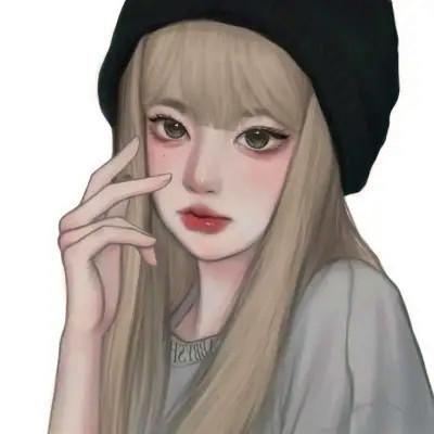 超火超好看的女生手绘头像图片
