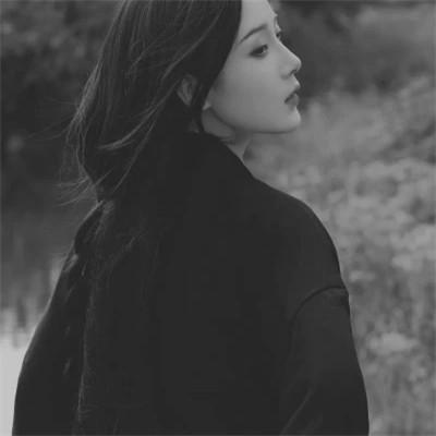 精选女生头像ins高级质感黑白