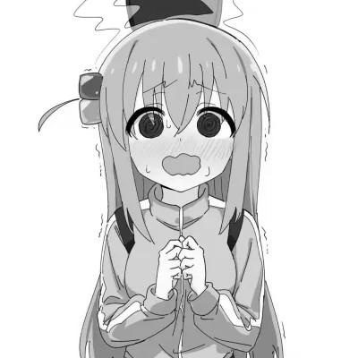 女头像ins风漫画黑白