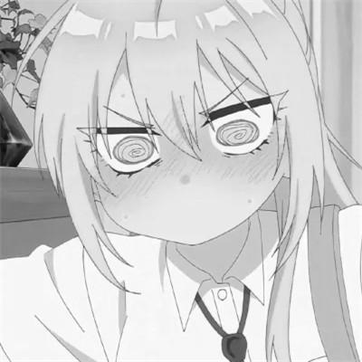 女头像ins风漫画黑白