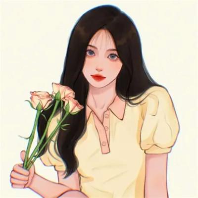 超火超好看的女生手绘头像图片