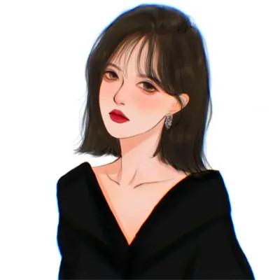 超火超好看的女生手绘头像图片