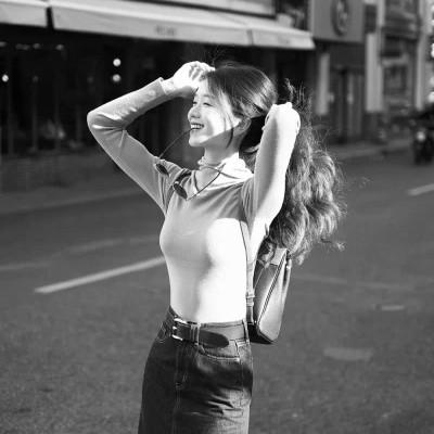 精选女生头像ins高级质感黑白