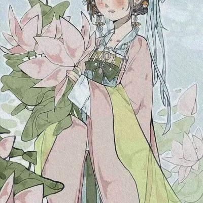 优质手绘头像女 高清好看的微信头像手绘女生图片