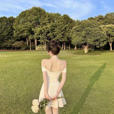 仙气女生头像高级氛围背影