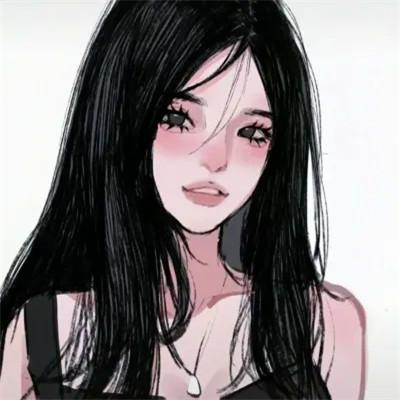 优质手绘头像女 高清好看的微信头像手绘女生图片