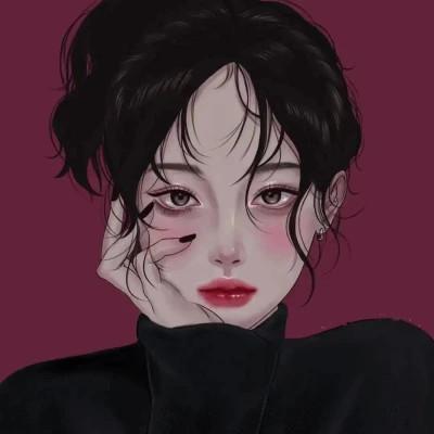 不明显的情头一人一张动漫情侣图片，不落俗套