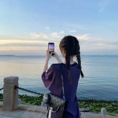 仙气女生头像高级氛围背影