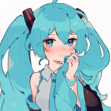 初音未来卡哇伊甩葱小歌姬头像图片 可爱又漂亮