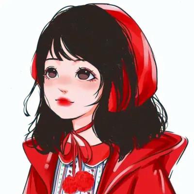 优质手绘头像女 高清好看的微信头像手绘女生图片