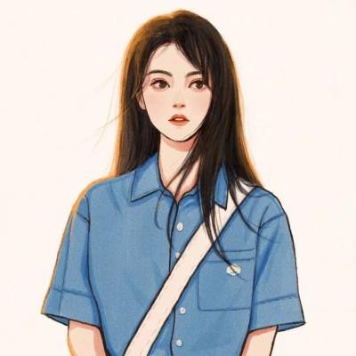 不明显的情头一人一张动漫情侣图片，不落俗套