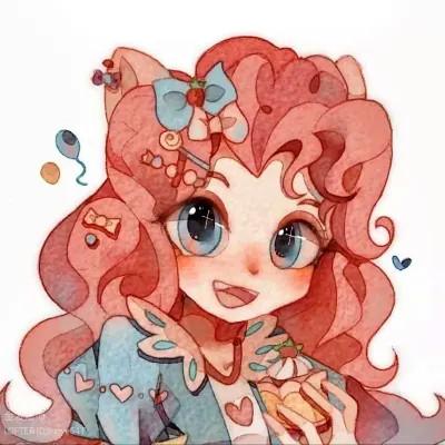 优质手绘头像女 高清好看的微信头像手绘女生图片