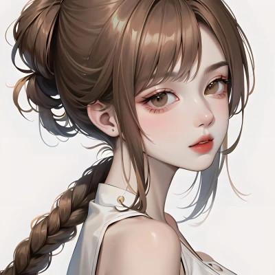 ai头像生成女19张