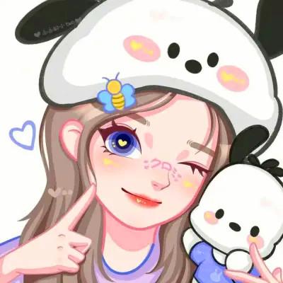优质手绘头像女 高清好看的微信头像手绘女生图片