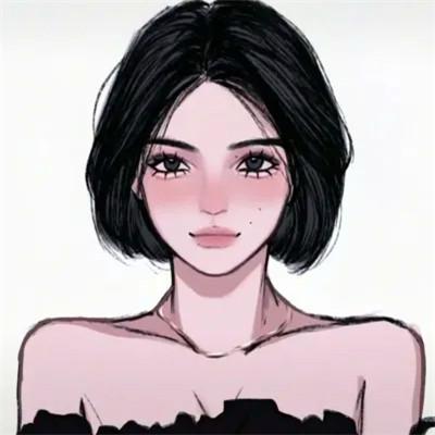 优质手绘头像女 高清好看的微信头像手绘女生图片