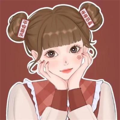不明显的情头一人一张动漫情侣图片，不落俗套