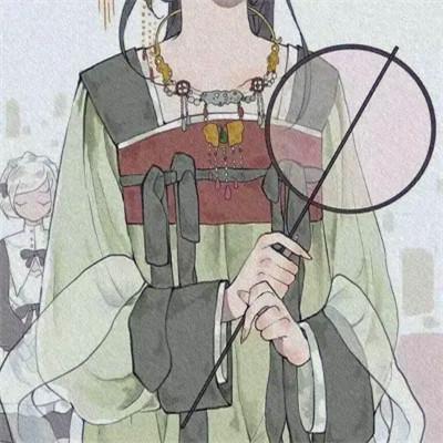 优质手绘头像女 高清好看的微信头像手绘女生图片