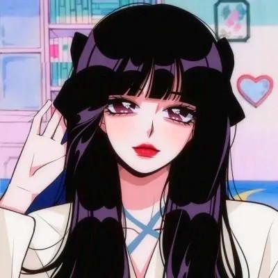 优质手绘头像女 高清好看的微信头像手绘女生图片