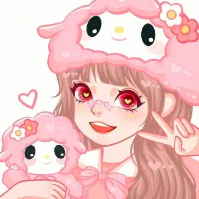 优质手绘头像女 高清好看的微信头像手绘女生图片