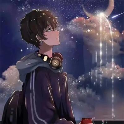 不明显的情头一人一张动漫情侣图片，不落俗套