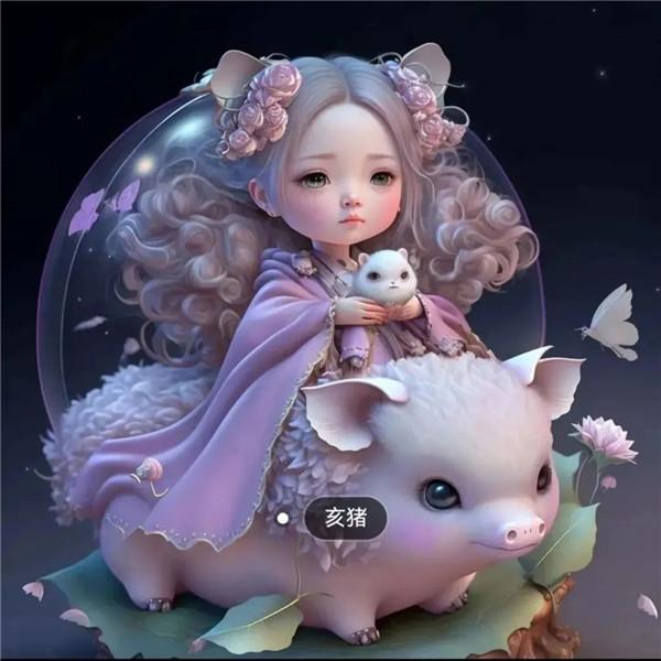 仙女版十二生肖专属头像女生可爱图片