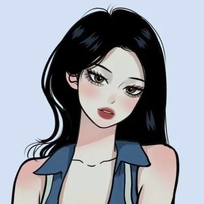 优质手绘头像女 高清好看的微信头像手绘女生图片