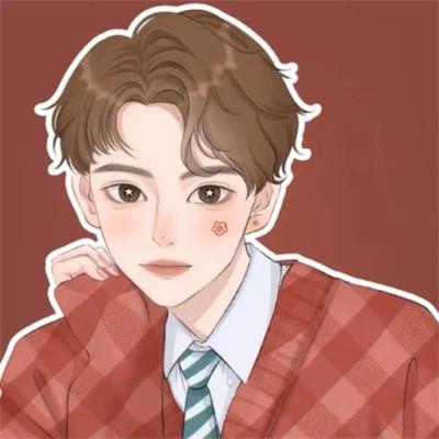 不明显的情头一人一张动漫情侣图片，不落俗套