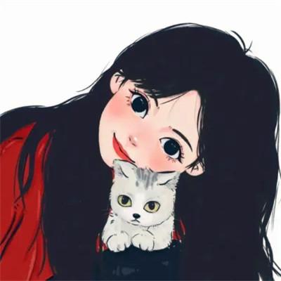 优质手绘头像女 高清好看的微信头像手绘女生图片