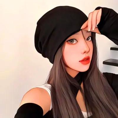 优质手绘头像女 高清好看的微信头像手绘女生图片