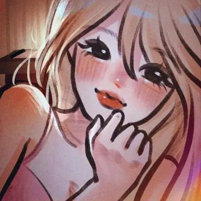 优质手绘头像女 高清好看的微信头像手绘女生图片