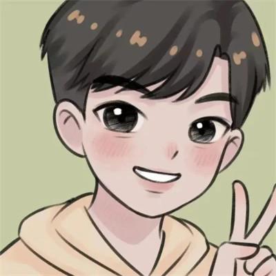 不明显的情头一人一张动漫情侣图片，不落俗套
