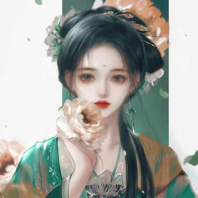 动漫头像女生组团开黑 同人不同颜色