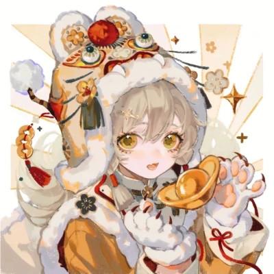闺蜜多人女生头像手绘卡通图片