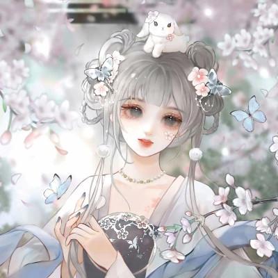 闺蜜多人女生头像手绘卡通图片