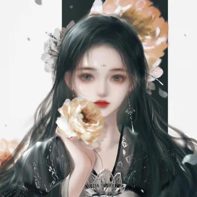 动漫头像女生组团开黑 同人不同颜色