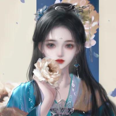 动漫头像女生组团开黑 同人不同颜色