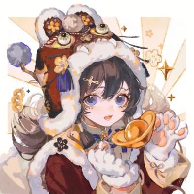 闺蜜多人女生头像手绘卡通图片