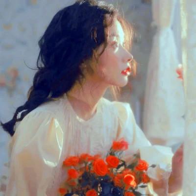 森系复古ins女生头像