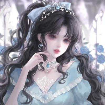 神仙颜值头像仙气手绘女生优雅