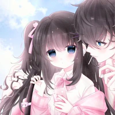 动漫少女心高清情头