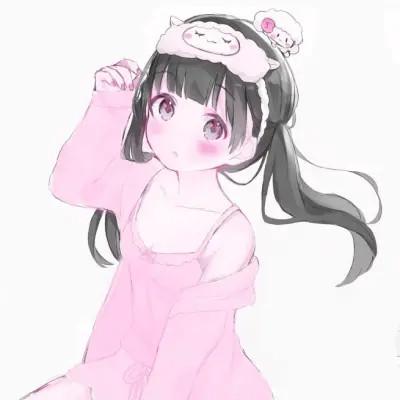 女孩子用的超萌可爱卡通女生头像