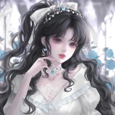 神仙颜值头像仙气手绘女生优雅