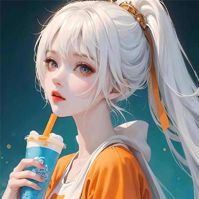 超美超飒的阳光女生动漫头像