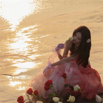 氛围感女生头像鲜花唯美 氛围感满满