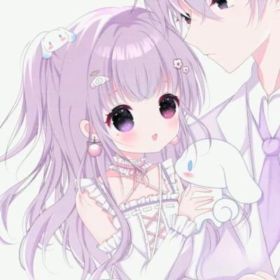 动漫少女心高清情头