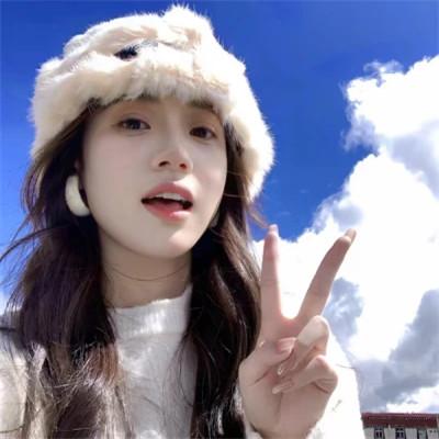 真人美女照片唯美头像