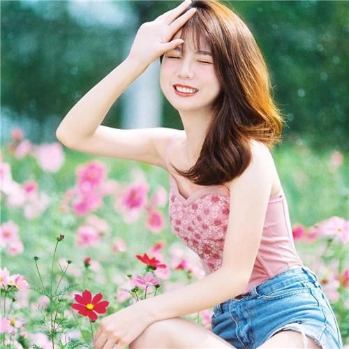 清新户外女生照片风景图片头像